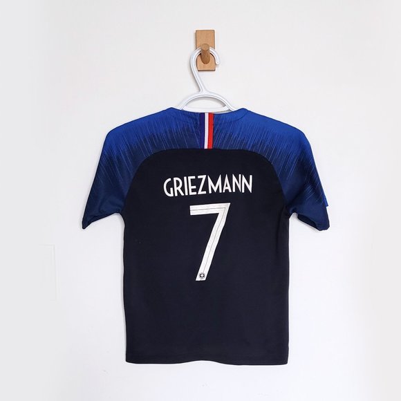 Nike Dri Fit Paris St-Germain France Soccer Jersey - Griezmann #7 - Youth 24 - Picture 2 of 8